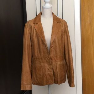 Vintage leather coat